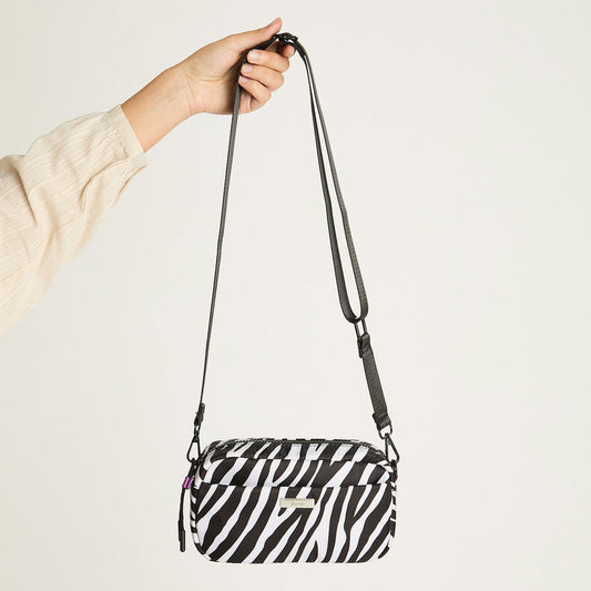 BANDOLERA CEBRA TELA  QUILT