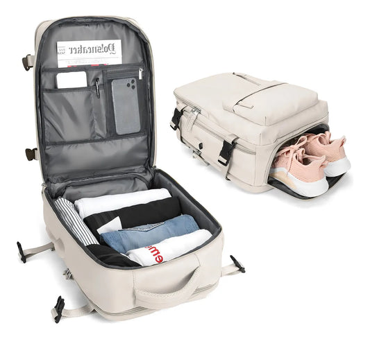 MOCHILA ORGANIZADORA CON MULTIPLES COMPARTIMIENTOS